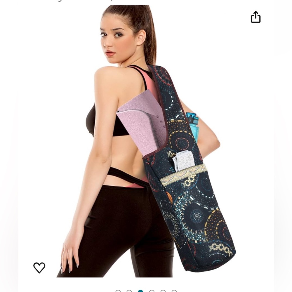 KYKU bohemian yoga/workout bag